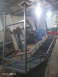 Ataşehir atölyemizde yaptığımız demir merdiven