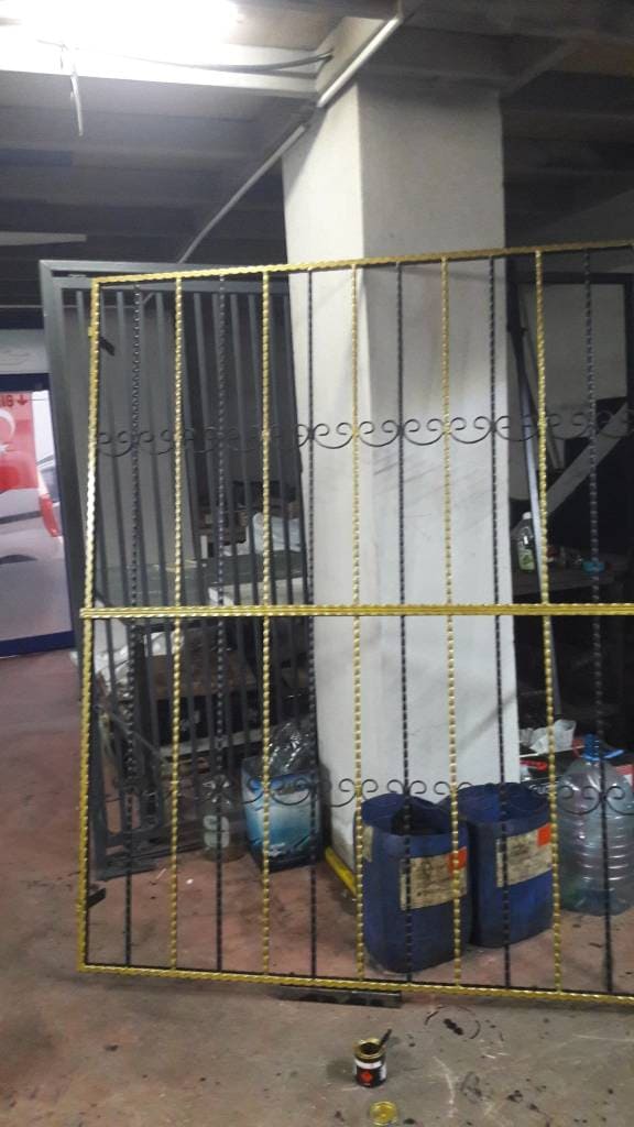 Beykoz da yaptığımız demir, ferforje korkuluk